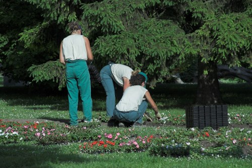 Reusable garden materials prepared for charity partnership donation